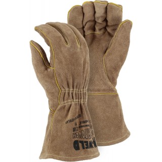 2100 Majestic® Glove FR Leather Welders Glove with Elastic Wrist